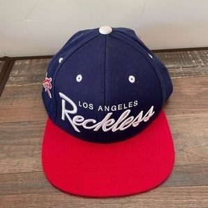 Los Angeles Reckless - Young & Reckless Baseball Cap Hat Snapback Men’s Size